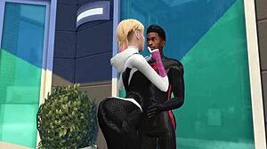 Miles Morales Fucks Gwen Stacy Hard