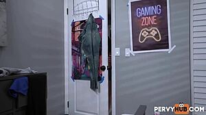 Finally, banging fireworks with Leana Lovings and Lucas Frost, it's insane!