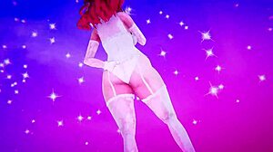 I watch 3D novia cachonda cum on big cock