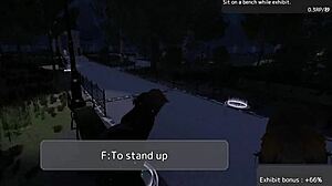 seleka-san in the park completing all missions on real difficulty with emotional challenges.