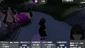 sereka-san sneaks outdoor exposure in naked coat