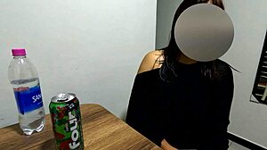 Aracely, tell me about your beautiful tits in this casting interview?