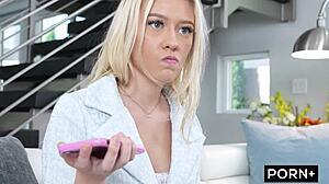 Newbie Agent Skyler Storm Swallows Cock