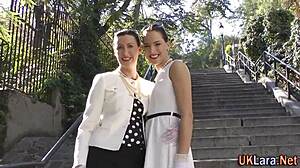 Stockings Lesbian Fingers Mature British Lady