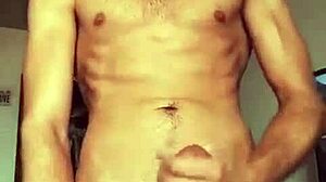 Hot Soloboy Strokes Big Gay Cock to Cumshot