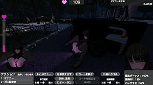 sereka-san sneaks outdoor exposure in naked coat