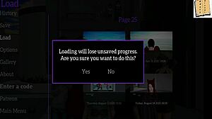 in my new family episode 89, the redhead amateur explores her big tits in this cartoon game.