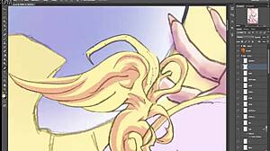 busty athena's hentai adventure with huge boobs