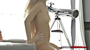 Real Russian Redhead Teen 18+ in Raw Sex Action