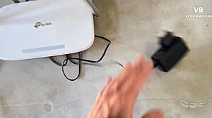 I'm a total whore, fucked the internet technician for his service