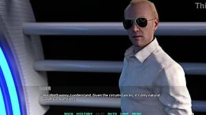 big tits group celebrates mission in hentai game