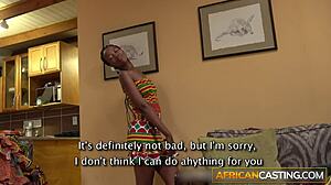 Hey, check out this skinny african deepthroating a huge cock!