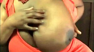 black woman monster tits with dildo 😍