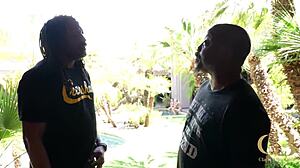 Skinny Girl Next Door Joins Wild Group with Natural Tits and Muscular Black Studs