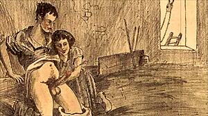 my secret life unfolds in retro vintage erotic cartoon scenes