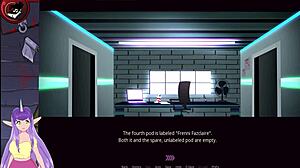 Intense Lesbian Encounters in Frannie Fazclaire's Hentai Game with Massive Tits