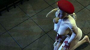 cammy in intense 3d porn scene with toys