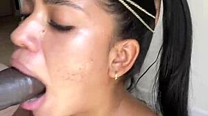 Cute Girl Treats Cock In Couple