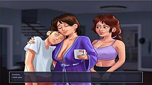 Summer time saga unc part 26 explodes with hentai action