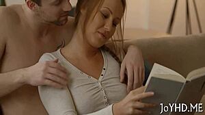 Young Girl Rides Throbbing Penis Hard!