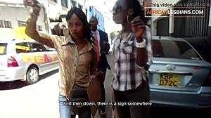 lesbian public pick up ends in african toilet