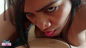 morning blowjob delight ends with cumshot