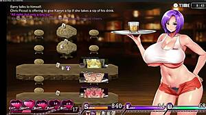 Karryns prison part 4 titty fucking and cum drinking