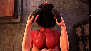 fantasy fuck in 3d anime world with hentai elements