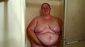 shower time with kitania k wildfire bbw big ass redhead wet 😍