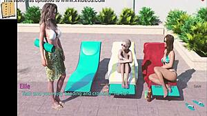 A wife and stepmother share homemade moments in 3d porn episode 102