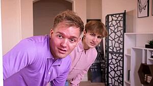 Step Sons Catch Step Moms in Lesbian Encounter