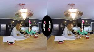 in tsvirtuallovers, shemale teacher fucks student bareback with rimjob