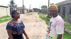 Young 18+ Girl Meets Guy On Street For Intense Outdoor Fuck.