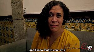 Hey, my Latina neighbor begged for help to get pregnant, so wild!