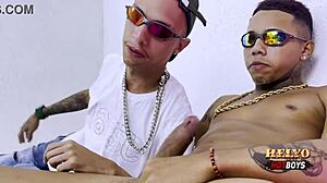 dei o rabo pro parceiro na mansão e acabei caindo na rola 😏