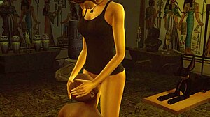 yo, check sims 4 tomb raider parody with lara croft’s wild trial!