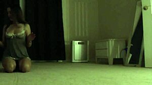 i'm fucking my dildo in lingerie with red lipstick on live webcam, oh my