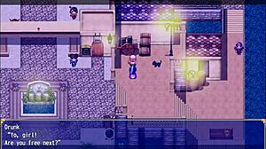 Oh wow, the adventurer loses her virginity to her pink friend in this hentai creampie scene 😘.