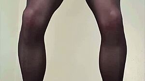 Big Shemale Cock Cum Compilation in Pantyhose