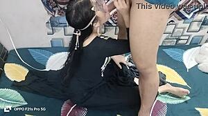 Horny Desi Couple Enjoys Intense Nighttime Action