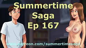 Summertime Saga Part 167 Featuring Cartoon Characters In Game