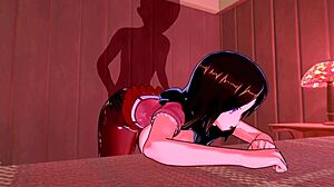 3D Hentai Cartoon Features Huge Tits And Ass In Horny Sex With Blowjob And Cum Squirting