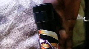 Ebony Milf Nybutterscotch Shows Hubby How Her New Black Toy Works In Close-Up Masturbation Squirting Session