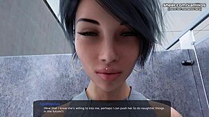 Teacher Seduces Student In Anime Game Part 33