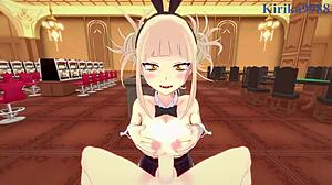 Himiko Toga and Izuku Midoriya in Intense Sex - My Hero Academia Hentai