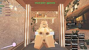 In this cute scene, she rides big black cock in cowgirl, deepthroats, and gets assfucked doggystyle