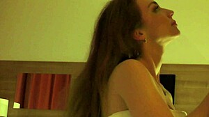 Real amateur homemade slow handjob from beautiful european pickup in hotel.