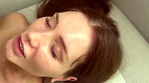 Russian slut rides huge BBC hard