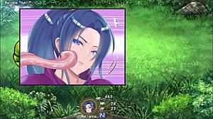 Oh wow, the adventurer loses her virginity to her pink friend in this hentai creampie scene 😘.