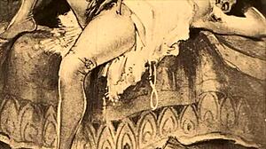 I’m totally obsessed with these vintage erotic drawings from way back!